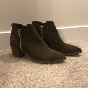 Steven by Steve Madden Olive Green Booties